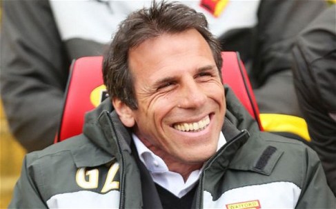 Happy Gianfranco Zola