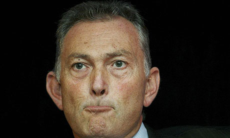 Pet lip:  Premier League CEO Scudamore misses those Man U days of success