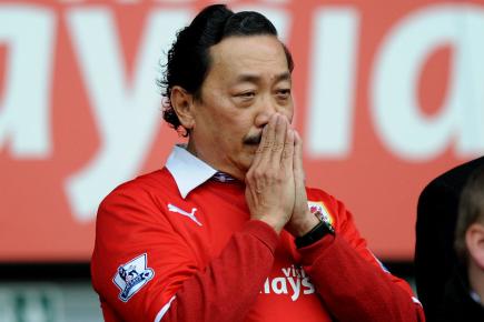 Vincent Tan, contemplating his less-than-prolific Keeper