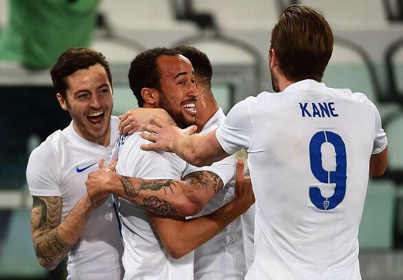 Andros, doing it for the (England) shirt