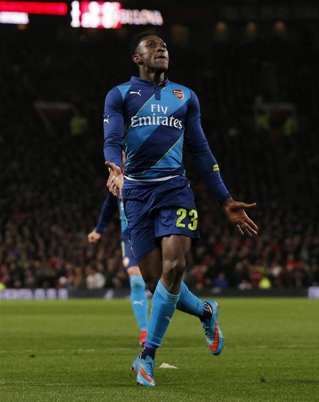 Welbeck bravely hides his utter grief