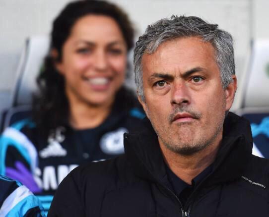 Jose - she's behind you...
