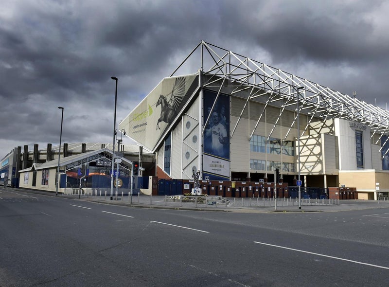 Deserted Elland Road